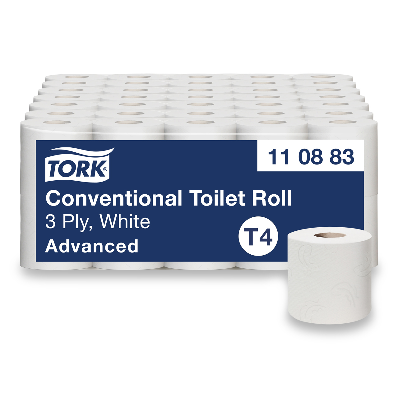 Tork extra weiches Kleinrollen ToPa – 3-lagig  T4