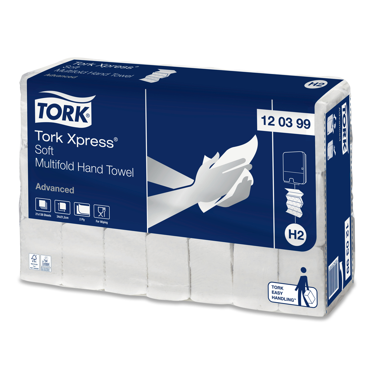 Tork Xpress® weiches Handtuch, M-Faltung