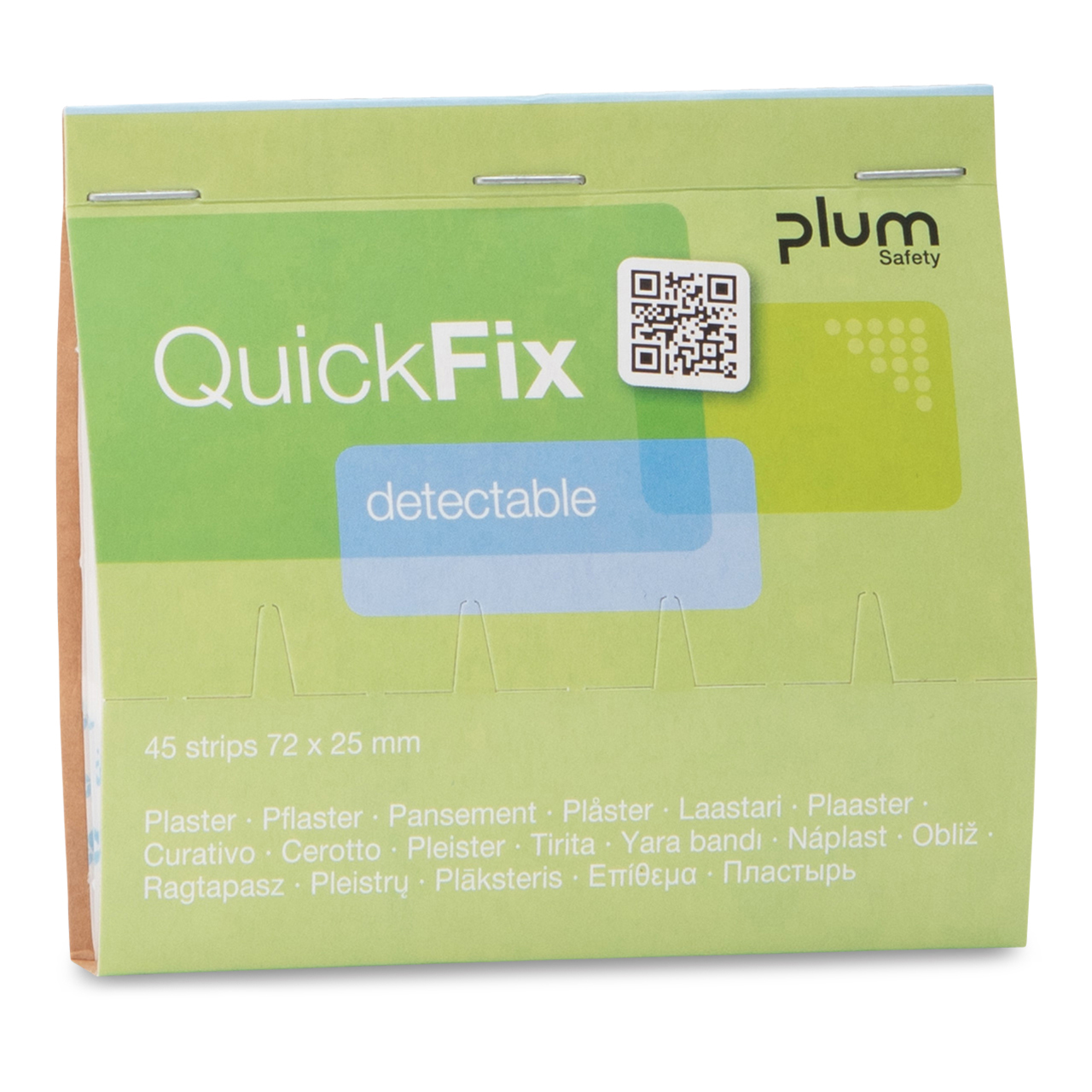 PLUM QUICKFIX Refill Detektierbares elastisches Textilpflaster
