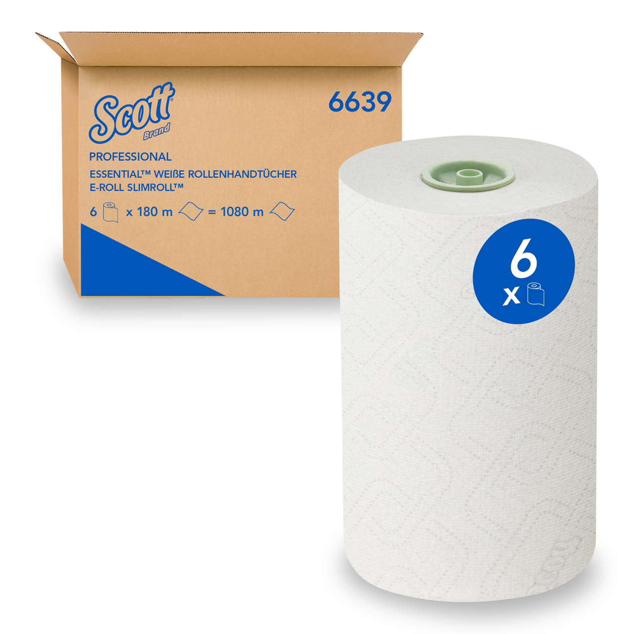 Scott® Essential™ Slimroll™ Rollenhandtücher