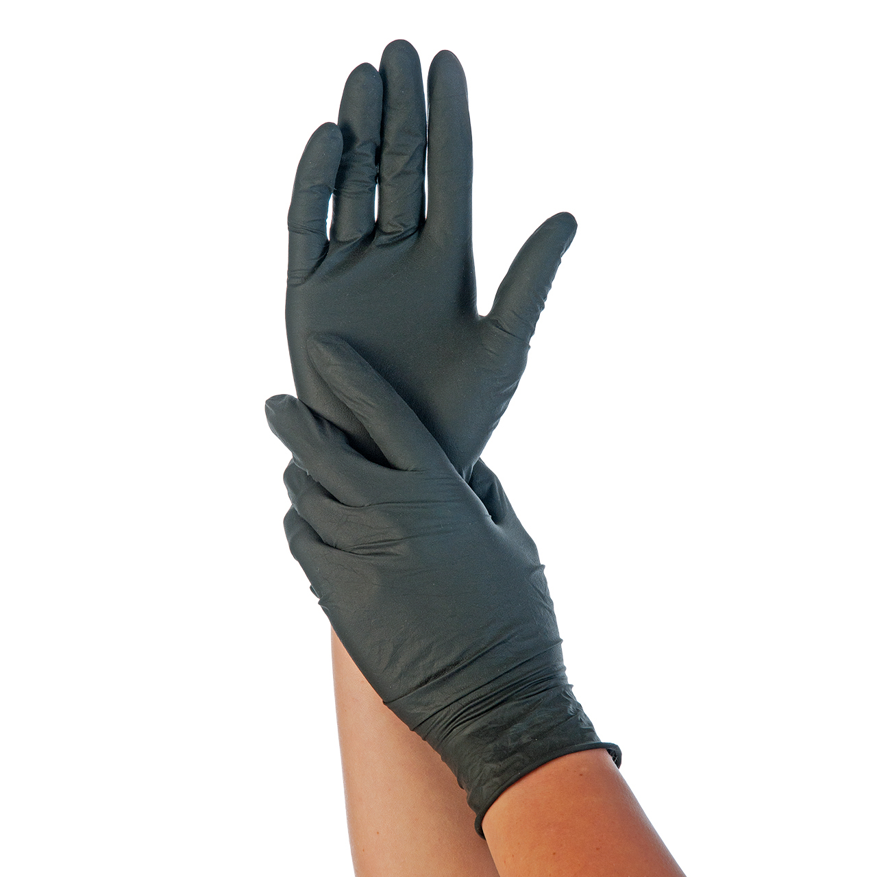 Gants en nitrile Safe Light noirs XL